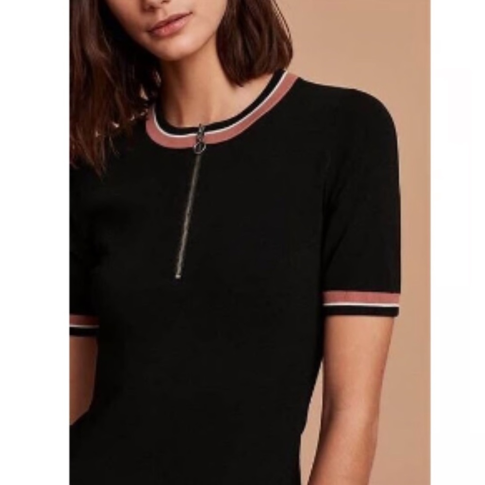 Wilfred Free 3/4 Knit Zip Top - Picture 6 of 16
